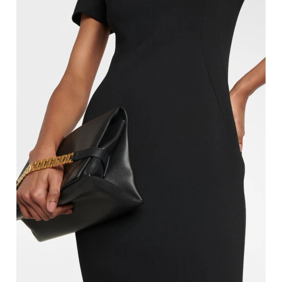 Victoria Beckham Crêpe Midi Dress 4 Victoria Beckham Crêpe Midi Dress - Image 4