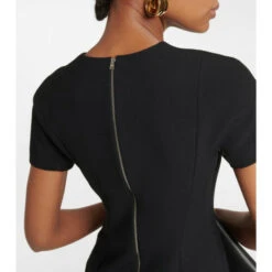 Victoria Beckham Crêpe Midi Dress 9 Victoria Beckham Crêpe Midi Dress -Victoria Beckham shop unnamed file 136