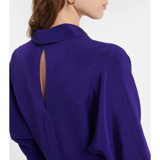 Victoria Beckham Wrap Cady Midi Dress 5 Victoria Beckham Wrap Cady Midi Dress - Image 5