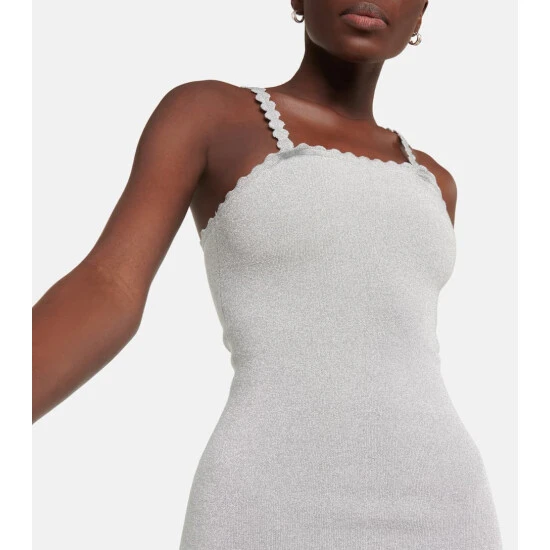 Victoria Beckham Scalloped Midi Dress 3 Victoria Beckham Scalloped Midi Dress - Image 3