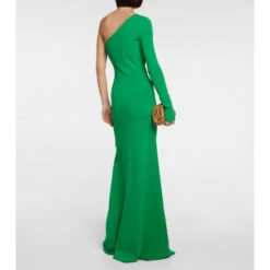 Alternative view of Victoria Beckham Knitted One-shoulder Maxi Dress