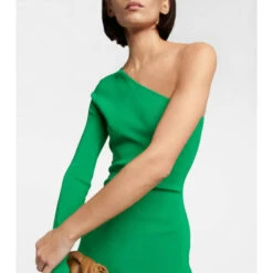 Victoria Beckham Knitted One-shoulder Maxi Dress 5 Victoria Beckham Knitted One-shoulder Maxi Dress -Victoria Beckham shop unnamed file 219
