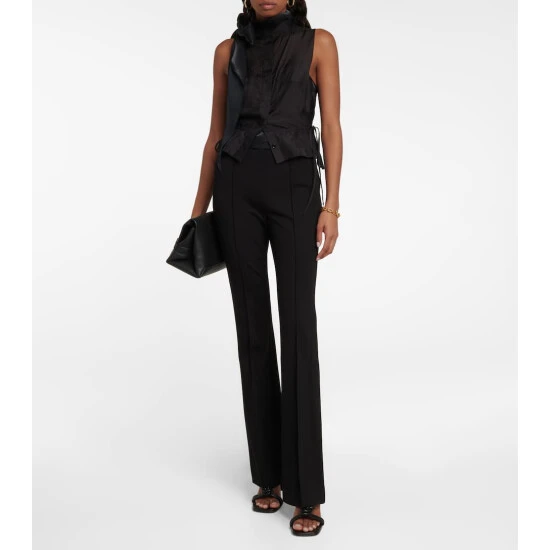Victoria Beckham Bow Crêpe Top 1 Victoria Beckham Bow Crêpe Top