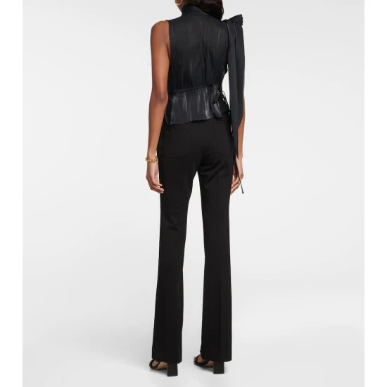 Victoria Beckham Bow Crêpe Top 2 Victoria Beckham Bow Crêpe Top - Image 2