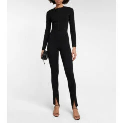 Victoria Beckham Body High-rise Split-cuff Leggings