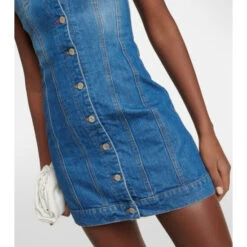 Victoria Beckham V-neck Denim Minidress 7 Victoria Beckham V-neck Denim Minidress -Victoria Beckham shop unnamed file 265