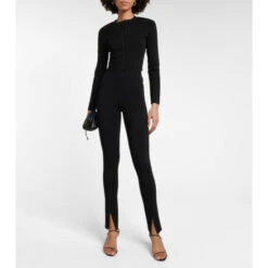 Victoria Beckham Cropped Knit Cardigan