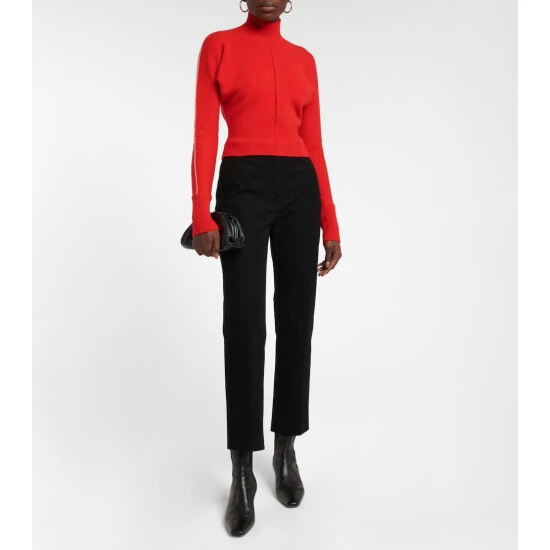 Victoria Beckham Cashmere-blend Turtleneck Sweater 1 Victoria Beckham Cashmere-blend Turtleneck Sweater