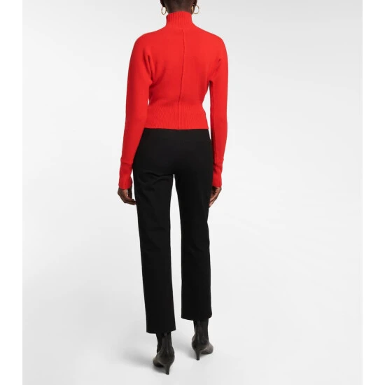 Victoria Beckham Cashmere-blend Turtleneck Sweater 2 Victoria Beckham Cashmere-blend Turtleneck Sweater - Image 2
