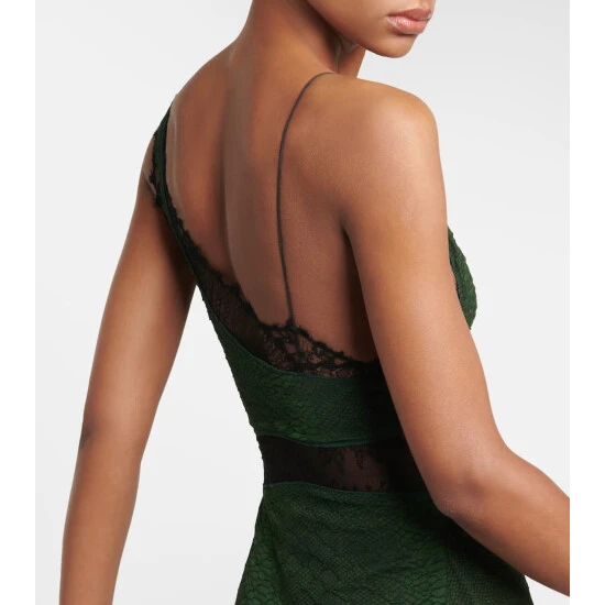 Victoria Beckham Snake-print Plissé Maxi Dress 5 Victoria Beckham Snake-print Plissé Maxi Dress - Image 5