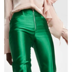 Victoria Beckham High-rise Slim Satin Pants 7 Victoria Beckham High-rise Slim Satin Pants -Victoria Beckham shop unnamed file 372