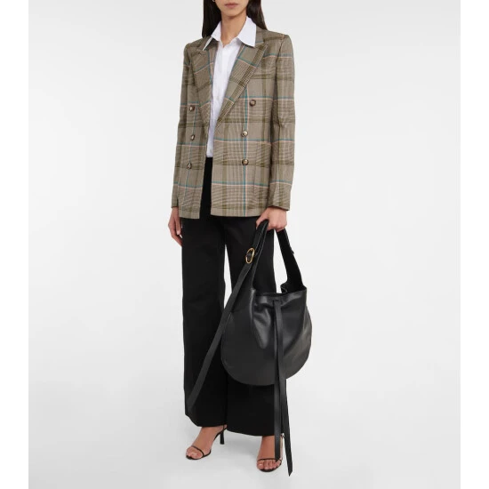 Victoria Beckham Half Moon Large Leather Shoulder Bag 4 Victoria Beckham Half Moon Large Leather Shoulder Bag - Image 4