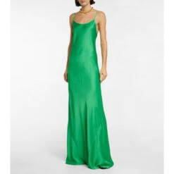 Victoria Beckham Satin Gown