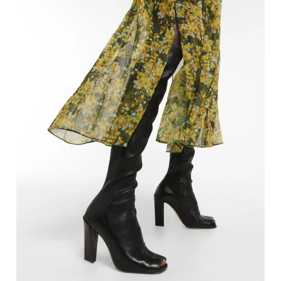 Victoria Beckham Gabrielle Knee-high Leather Boots 3 Victoria Beckham Gabrielle Knee-high Leather Boots - Image 3