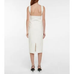 Alternative view of Victoria Beckham VB Body Cutout Knit Midi Dress