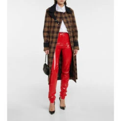 Victoria Beckham PVC High-rise Skinny Pants