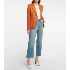 Victoria Beckham High-rise Cropped Jeans