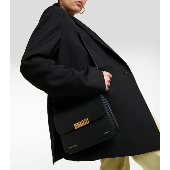 Victoria Beckham Eva Small Leather Shoulder Bag 1 Victoria Beckham Eva Small Leather Shoulder Bag