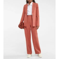 Victoria Beckham Single-breasted Virgin Wool Blazer