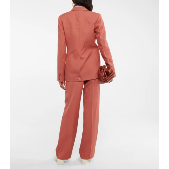 Victoria Beckham Single-breasted Virgin Wool Blazer 2 Victoria Beckham Single-breasted Virgin Wool Blazer - Image 2