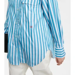 Victoria Beckham Striped Cotton Shirt 7 Victoria Beckham Striped Cotton Shirt -Victoria Beckham shop unnamed file 516