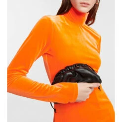 Victoria Beckham Velvet Turtleneck Top -Victoria Beckham shop unnamed file 519