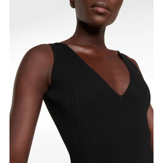 Victoria Beckham V-neck Bodysuit 4 Victoria Beckham V-neck Bodysuit - Image 4