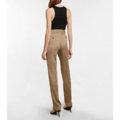 Alternative view of Victoria Beckham Printed High-rise Pants
