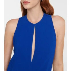 Victoria Beckham Crêpe Cutout Maxi Dress -Victoria Beckham shop unnamed file 557