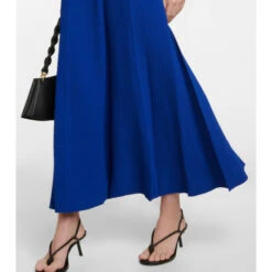 Victoria Beckham Crêpe Cutout Maxi Dress -Victoria Beckham shop unnamed file 559