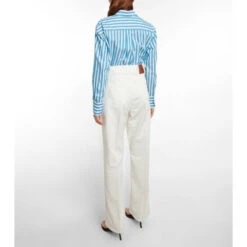 Alternative view of Victoria Beckham High-rise Wide-leg Jeans