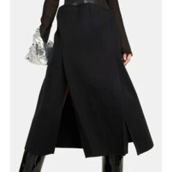 Victoria Beckham Sequined Wool-paneled Midi Dress 8 Victoria Beckham Sequined Wool-paneled Midi Dress -Victoria Beckham shop unnamed file 571