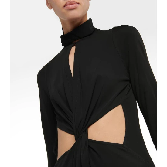 Victoria Beckham Cutout Midi Dress 3 Victoria Beckham Cutout Midi Dress - Image 3