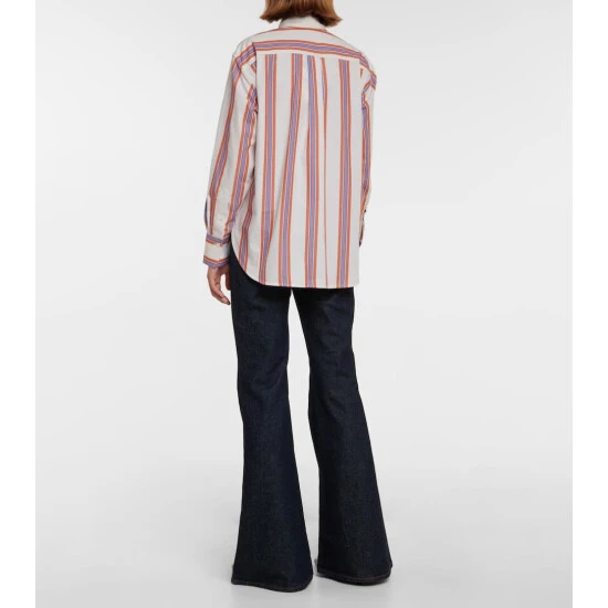 Victoria Beckham Striped Oversized Shirt 2 Victoria Beckham Striped Oversized Shirt - Image 2