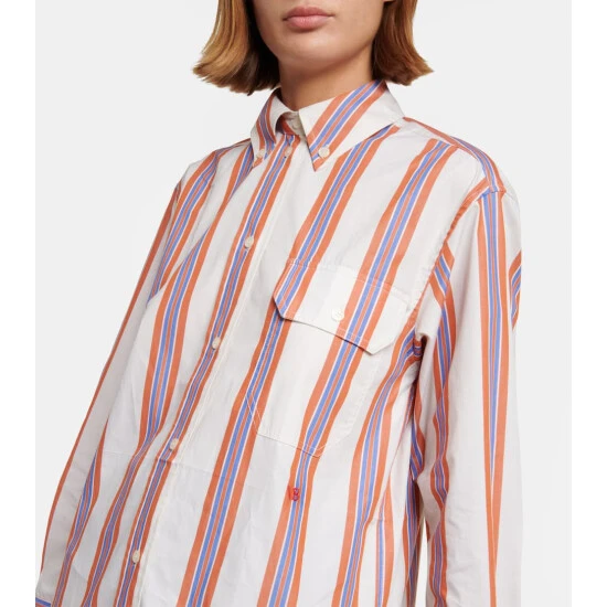 Victoria Beckham Striped Oversized Shirt 3 Victoria Beckham Striped Oversized Shirt - Image 3