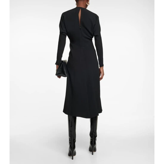 Victoria Beckham Cutout Cady Midi Dress 2 Victoria Beckham Cutout Cady Midi Dress - Image 2