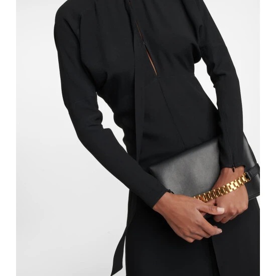 Victoria Beckham Cutout Cady Midi Dress 4 Victoria Beckham Cutout Cady Midi Dress - Image 4