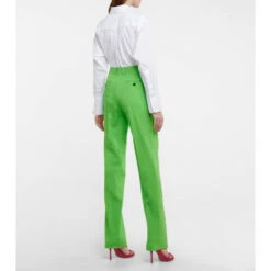 Alternative view of Victoria Beckham High-rise Straight Pants