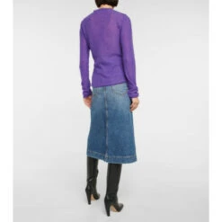 Alternative view of Victoria Beckham Wool And Mohair-blend Sweater