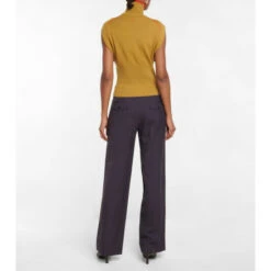 Alternative view of Victoria Beckham Cashmere-blend Turtleneck Sweater Vest