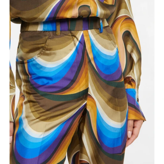 Victoria Beckham Silk Straight Pants 3 Victoria Beckham Silk Straight Pants - Image 3