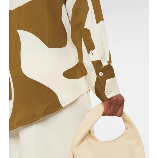 Victoria Beckham Printed Crêpe Shirt 4 Victoria Beckham Printed Crêpe Shirt - Image 4