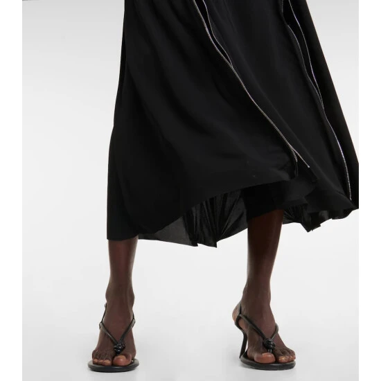 Victoria Beckham Zip-embellished Maxi Dress 3 Victoria Beckham Zip-embellished Maxi Dress - Image 3