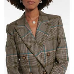 Victoria Beckham Double-breasted Virgin Wool Blazer 6 Victoria Beckham Double-breasted Virgin Wool Blazer -Victoria Beckham shop unnamed file 705