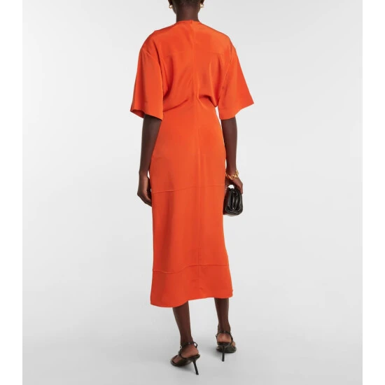 Victoria Beckham Short-sleeved Midi Dress 2 Victoria Beckham Short-sleeved Midi Dress - Image 2