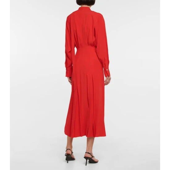 Victoria Beckham Crêpe Shirt Dress 2 Victoria Beckham Crêpe Shirt Dress - Image 2