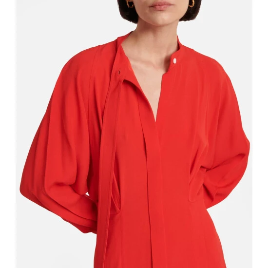 Victoria Beckham Crêpe Shirt Dress 3 Victoria Beckham Crêpe Shirt Dress - Image 3