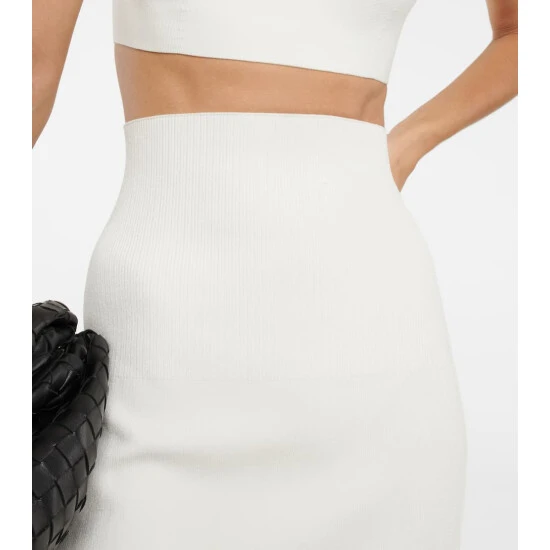 Victoria Beckham High-rise Midi Skirt - Image 3
