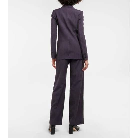Victoria Beckham Pinstriped Blazer 2 Victoria Beckham Pinstriped Blazer - Image 2