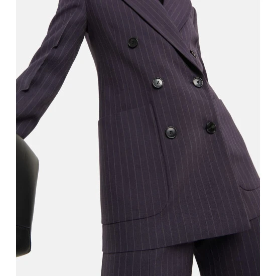 Victoria Beckham Pinstriped Blazer 4 Victoria Beckham Pinstriped Blazer - Image 4